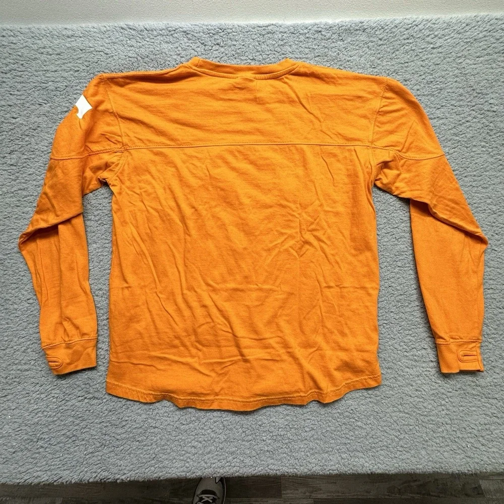 Pressbox Adult Small Orange Tennessee Volunteers Long Sleeve T Shirt Thumbholes